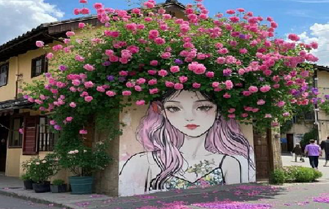 汝州怎么设计网红打卡墙绘