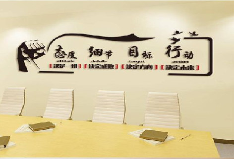 汝州企业文化墙主要展示什么？