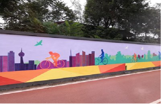 汝州墙体彩绘-围墙