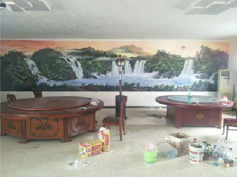 汝州墙绘-写实风景