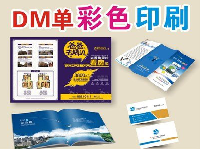 汝州单页印刷，色彩搭配简单。